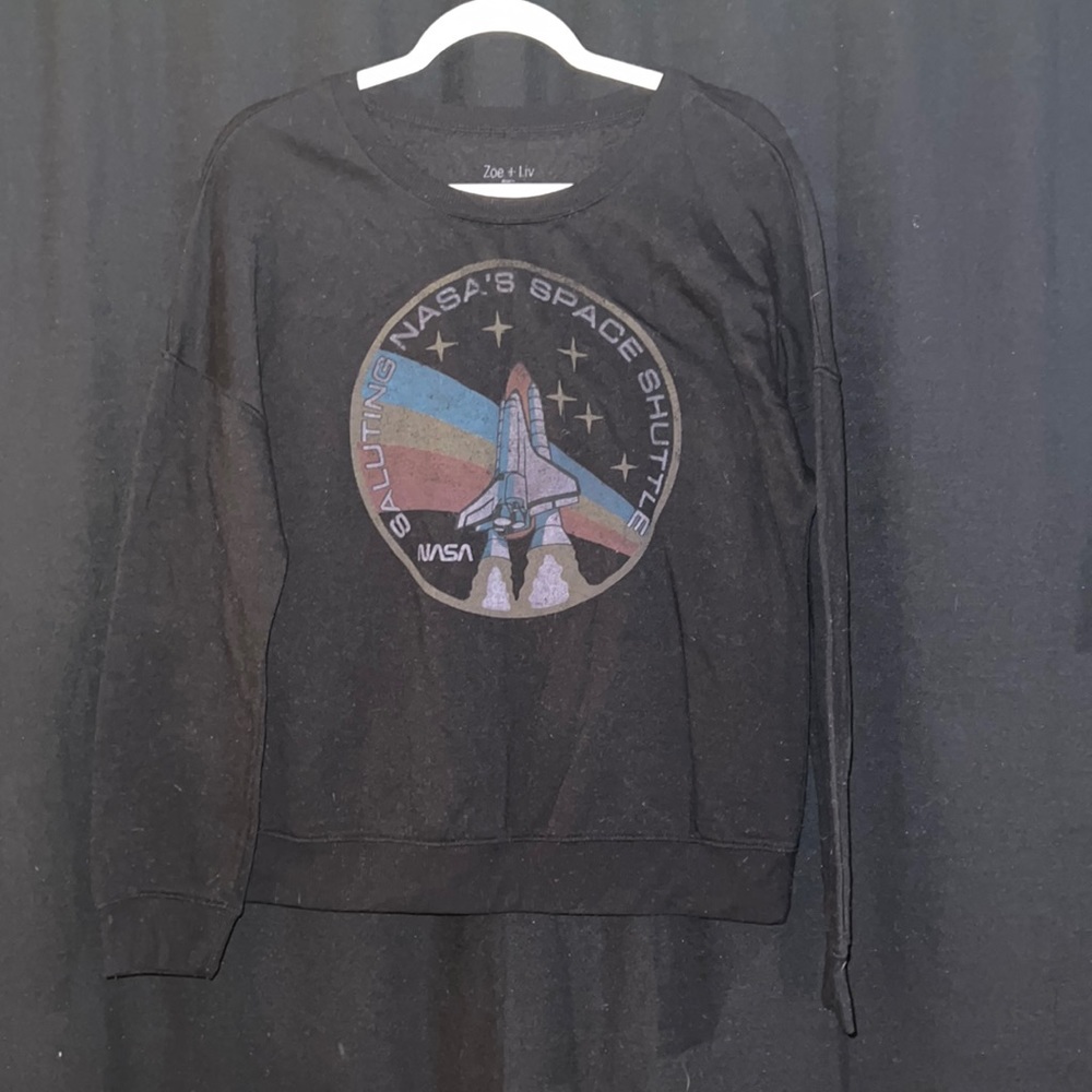 NASA womens LARGE sweatshirt